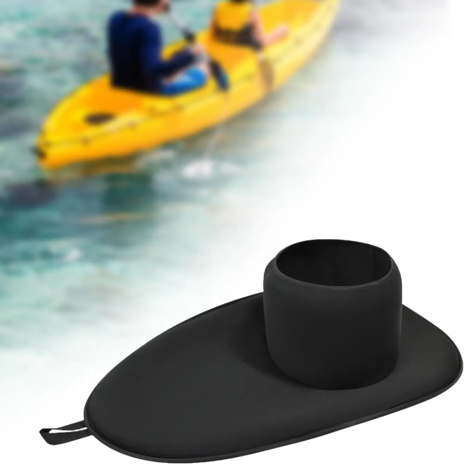 Adjustable Kayak Skirt Cover Waterproof Canoe Splash Deck Spraydeck for Inflatable Kayak Paddling Water Adventure