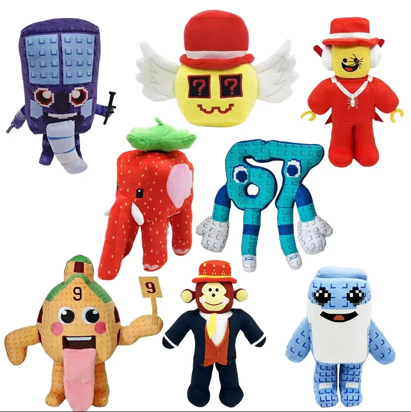 

/Новопродажа, симпатичная фигурка Brainrot No 9, плюшевая игрушка для дома, игровая периферия, плюшевые мягкие куклы, аниме-игрушки, рождественские подарки