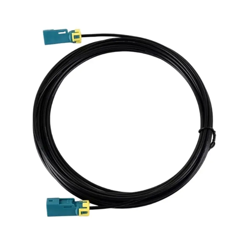 T23C Fakra Z-Type Double-Female Waterproof Coaxial Cable 5-Meter RG174 Coaxial Cable For GMSL1/2 Cameras