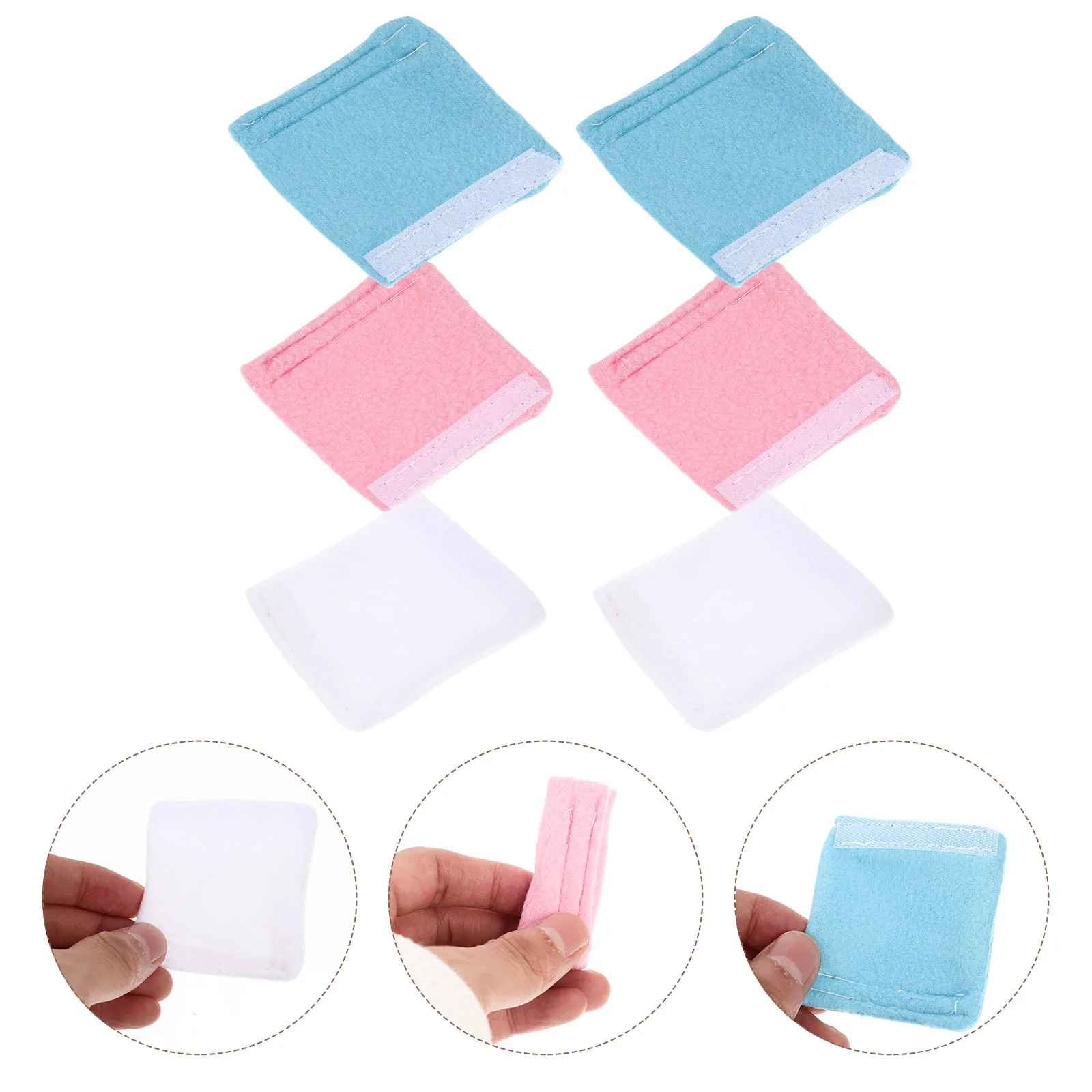 

6Pcs Supple Glasses Ear Wraps Ear Pads for Term Mask Wearers Comfortable Protective Cushions