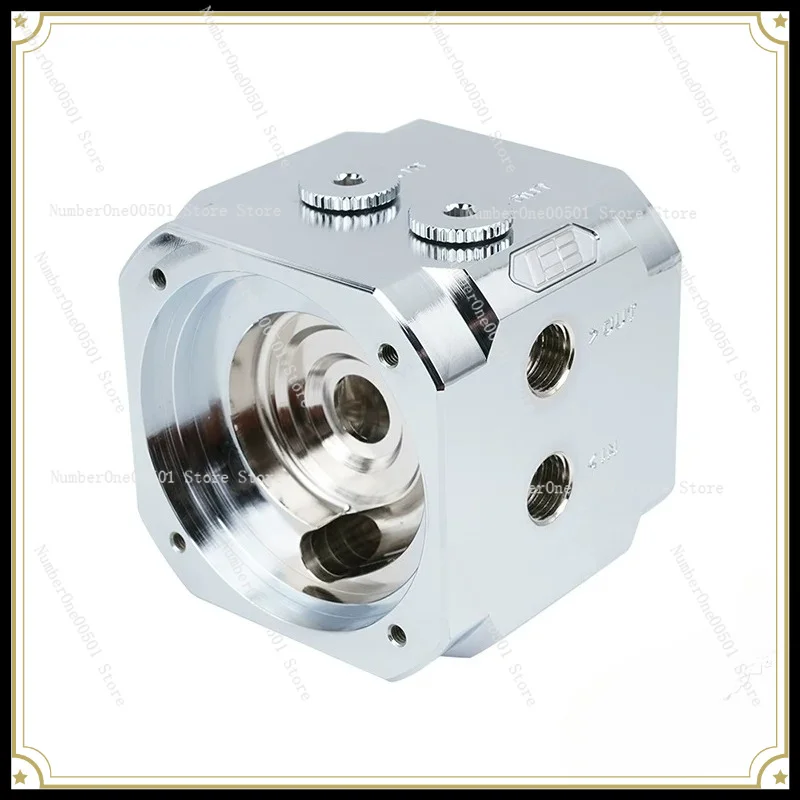 Water Cooling and Heat Dissipation, Double D5 Water Pump Serial Pump Cover EVO Version D5 Pump Cover