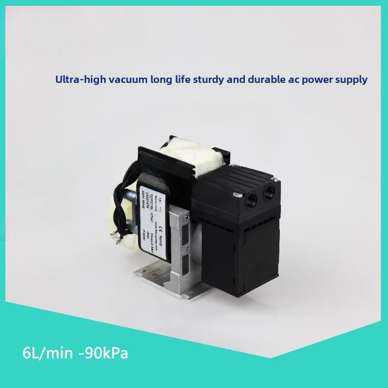 

6L-90kPa Micro AC Diaphragm Micro Vacuum CEMS Sampling Corrosion Resistant Micro Air Pump
