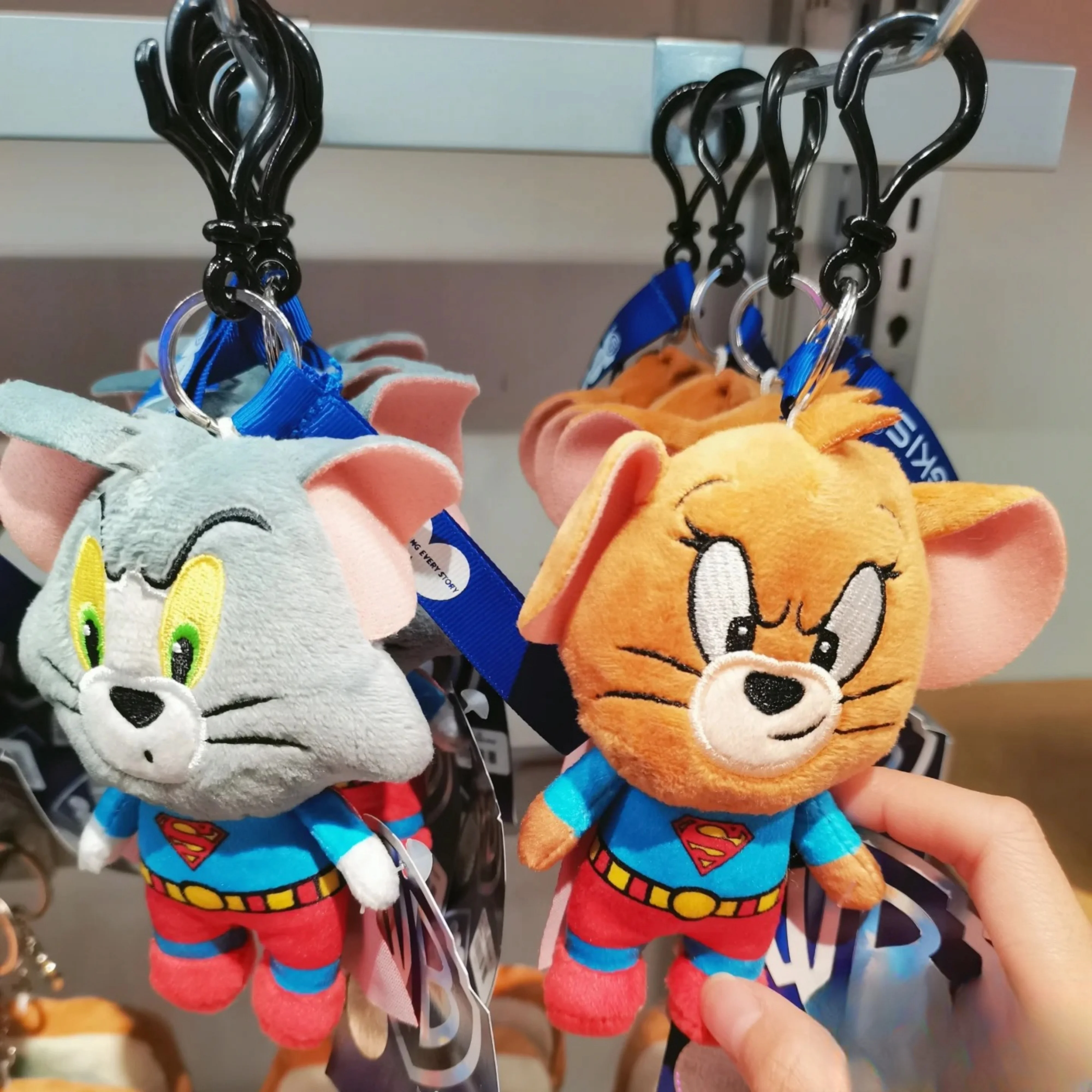 Warner 100 ° aniversario Tom y Jerry muñeco de peluche Cosplay Harry Potter Tom vestido de peluche juguete regalo sorpresa para niños