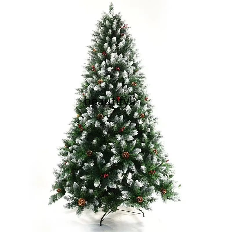 

Christmas Tree Dense 2.01m m-3-4M- 6m PVC Artificial Snow Falling Tree Christmas Decoration Tree