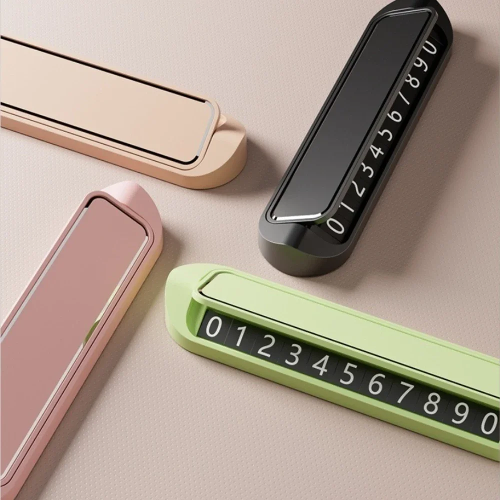 لوحات أرقام الهاتف المحمول المخفية للسيارات الراقية متعددة الاستخدامات علامات وقوف السيارات المؤقتة والديكورات الداخلية متعددة الاستخدامات #6