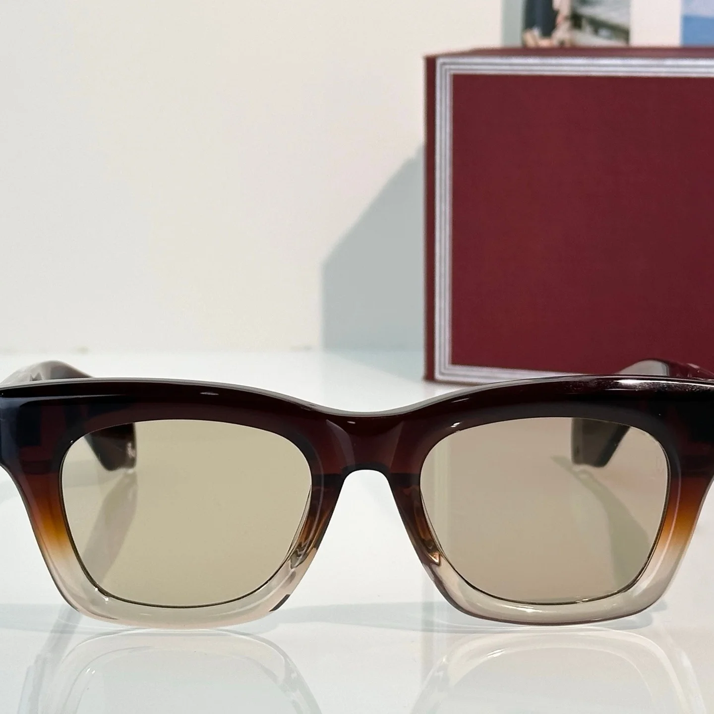 JMM DEALAN Designer Popular Travel Sunglasses Outdoor Men Sunglasses 2026 Rectangle Acetate Vintage Women's Sunglasses in Trend