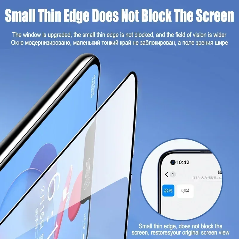 N NUCWIN 2 Pcs Ceramic Screen Protector for iPhone 16 11 12 13 14 15 Pro Max X Xs Xr 7 8 15 Plus High Clear Flexible Soft Film image 4
