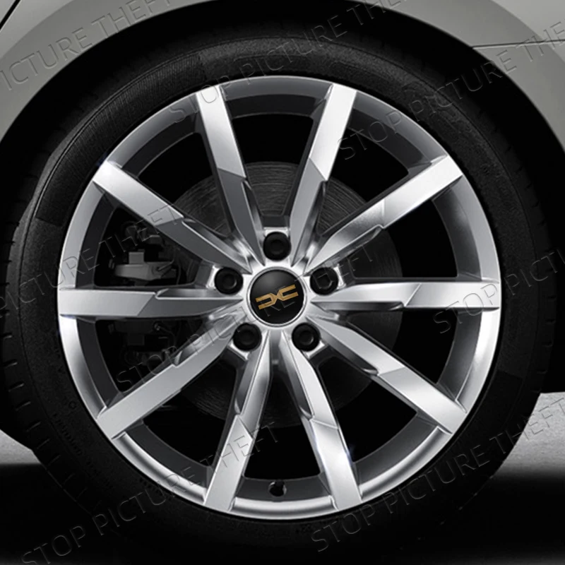 4Pcs 56mm Aluminum Car Wheel Center Hub Cap Sticker Decoration Accessories For Stepway Sandero Duster Lodgy Jogger Bigster Mcv 2