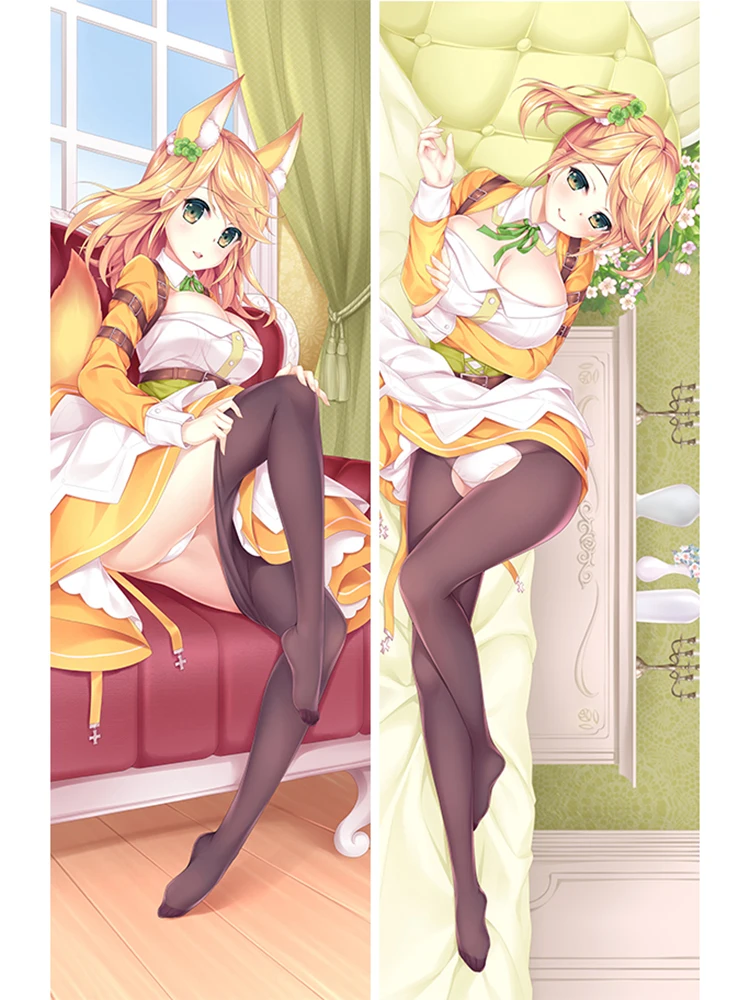 

Dakimakura Anime Pillow Cover Beautiful Girl Double Sided Print 2Way Cushion Bedding Festival Gifts Gifts