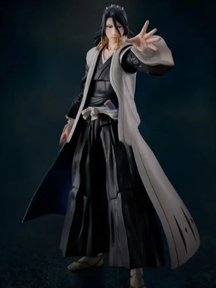 S.H.Figuarts Shf Byakuya Kuchiki "BLEACH Thousand Year Blood War" نموذج عمل ألعاب شخصيات أنيمي هدايا للأطفال متوفرة في المخزون