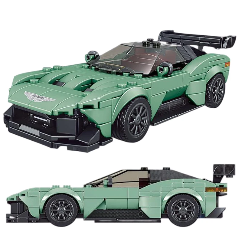 27009 369ピース 組み立て式車両モデル ビルディングブロック レンガ 車セット MOC テクニカル DIY おもちゃ 小型ペレット パズルボックスセット