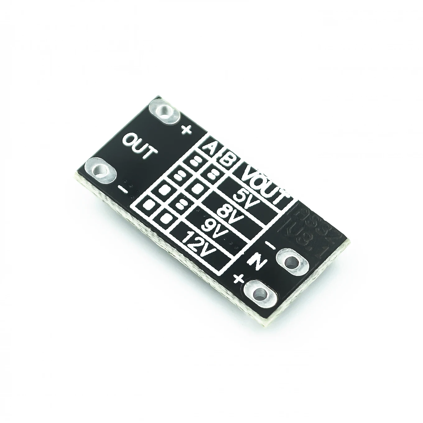 3.7V to 12V mini dc-dc boost module supports 5V, 8V, 9V, or 12V lithium battery boost output