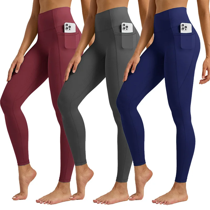 Women's Super Soft Leggings with Pockets High Waisted Tummy Control for Yoga Workout and Casual Lounge Wear Comfort Pants