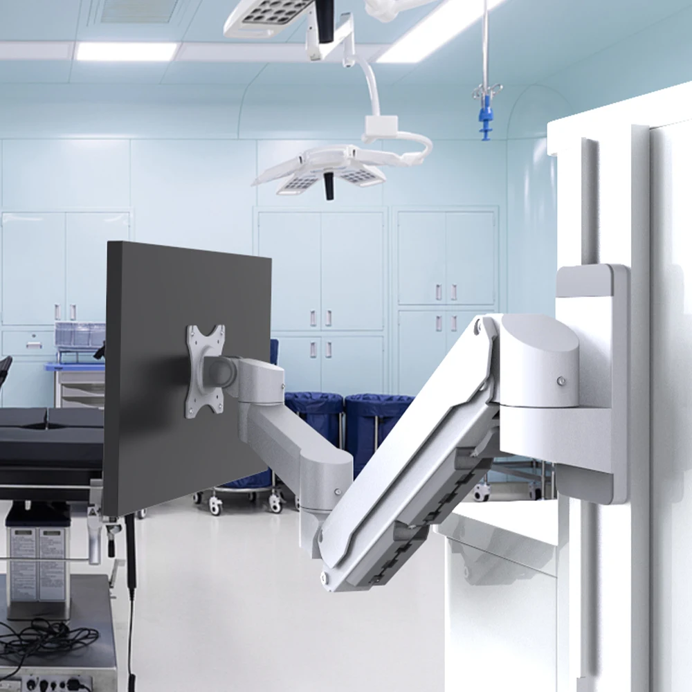 T9-GA01-W-PLUS 32 بوصة VESA LCD حامل ذراع ضغط مثبت على الحائط مع رفع وتركيب منتج جديد 15 كجم+ #6