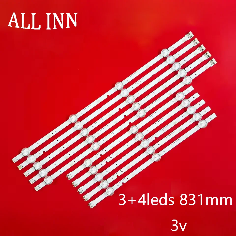 

LED backlight strip For UE43J UN43J5200 UE43T5300AU UA43N5370AU UA43N5300AS UA43N5300AR UA43N5470AU UA43R5570AU UN43J5290AH