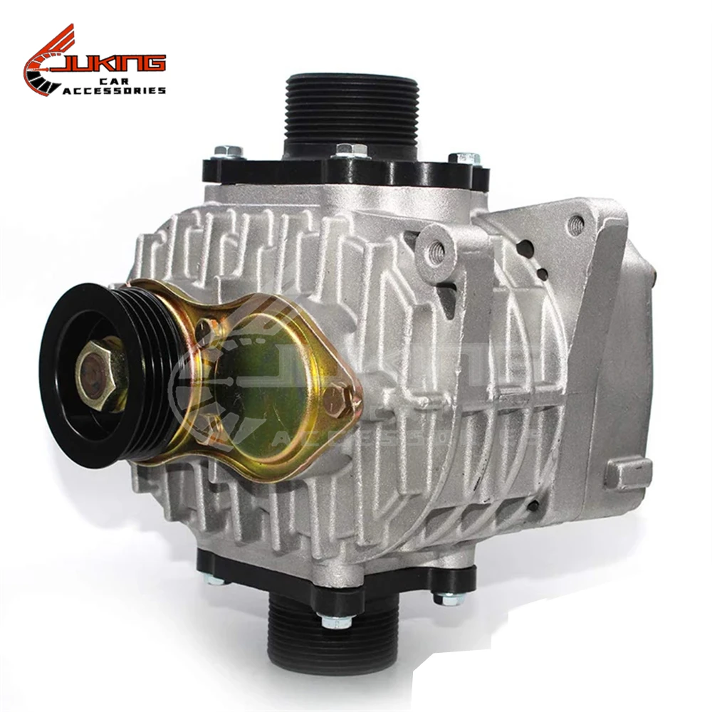 AMR500 4PK Pulley Mini Roots Supercharger Compressor Blower Mechanical Turbocharger Turbo Machine Suitable For Cars 1.0-2.2L