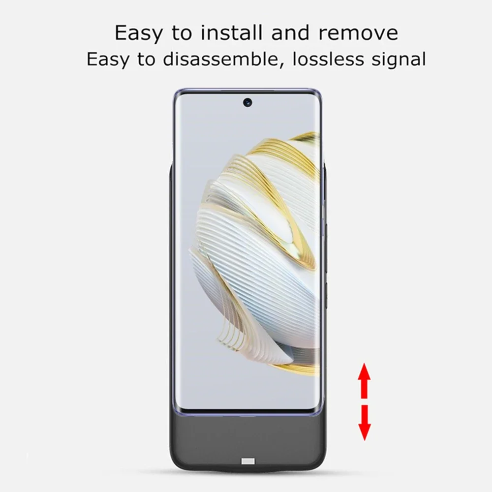 Extenal Battery Charger Case For Huawei Nova 11 Battery Cases Portable Charger Power Bank For Huawei Nova 11 Pro Charging Cover