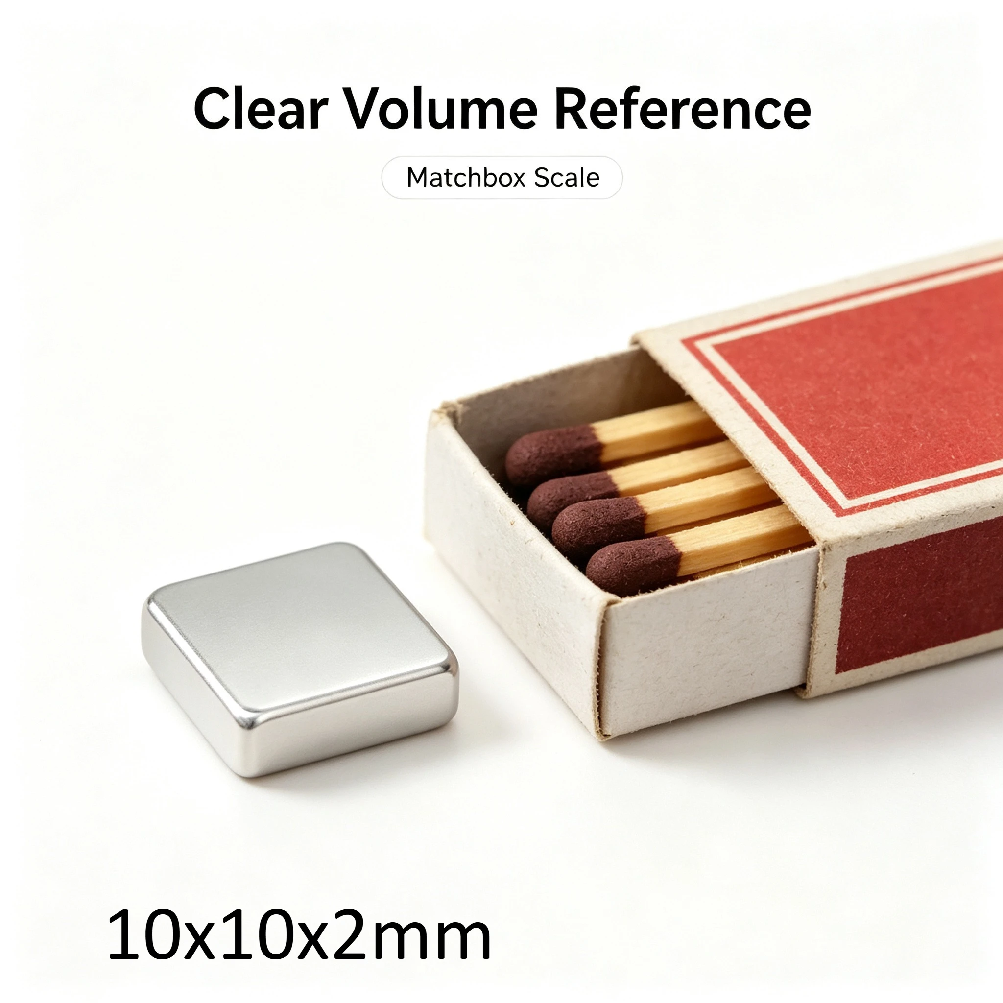10x10x2mm N35 Square Block Neodymium Magnet Super Strong Rare Earth NdFeB Magnets 20-500Pcs For DIY Handmade Hardwar