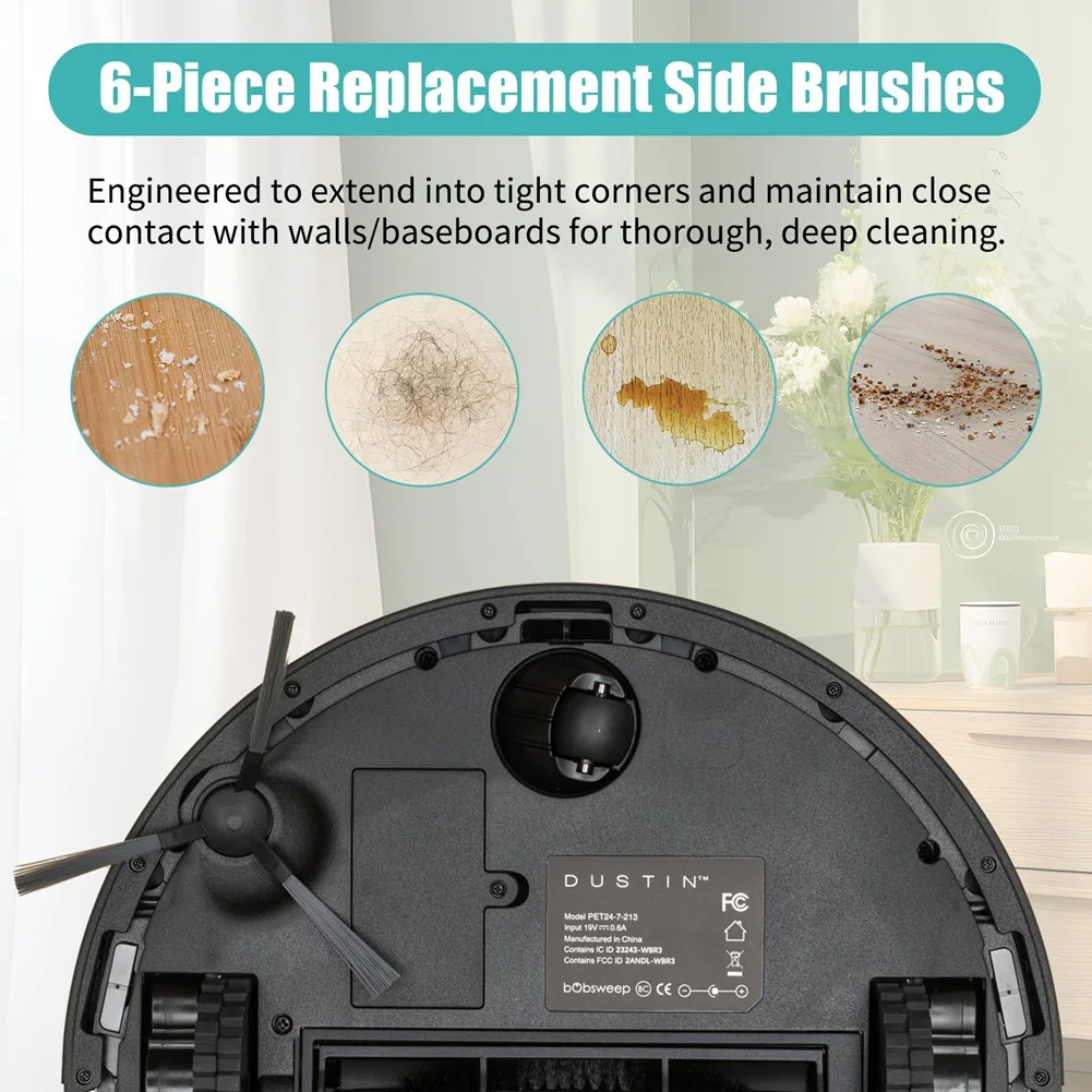 Запасные части для пылесоса N98R для замены пылесоса Bobsweep, пригодные для аксессуаров для подметальных машин Bobsweep