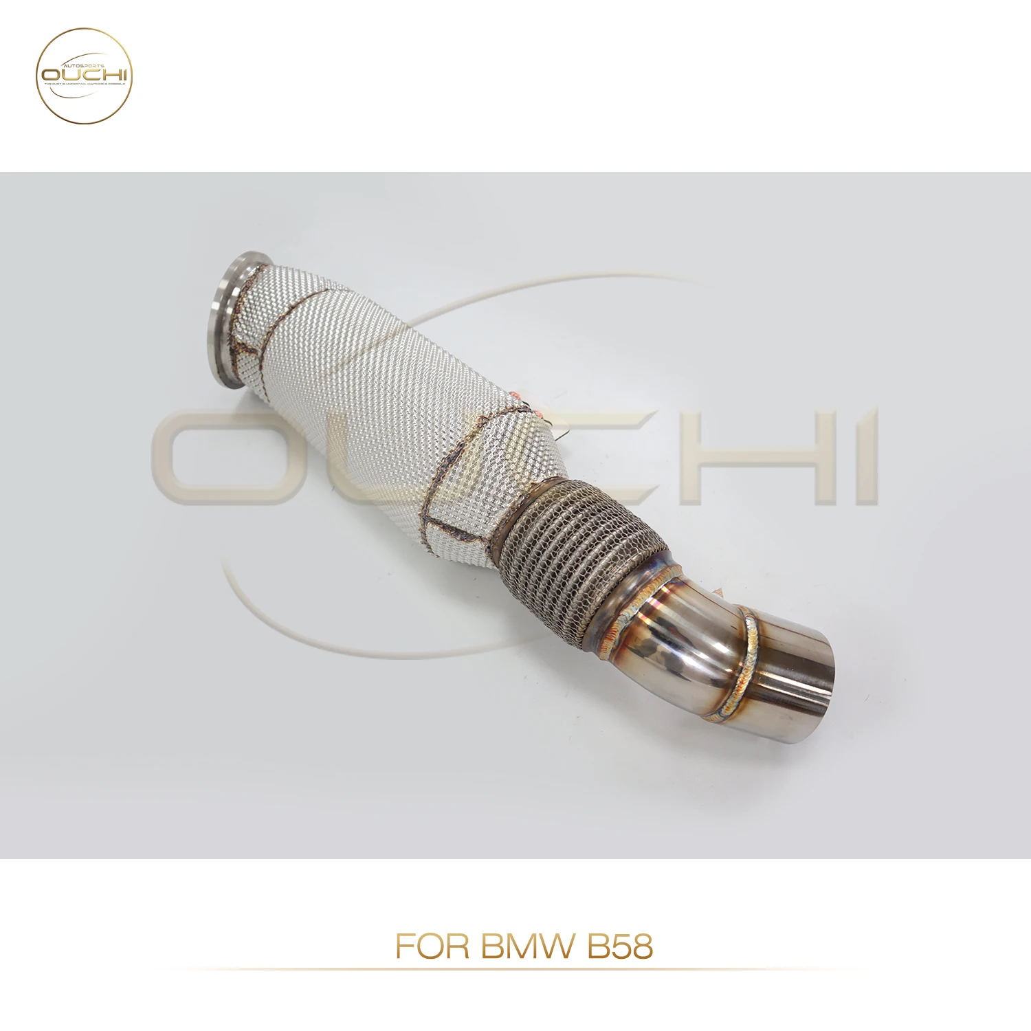 

OUCHI Exhaust System High Flow Performance Downpipe for BMW X7 40i G07 B58 Engine 3.0T Car Accessories With Cat Pipe