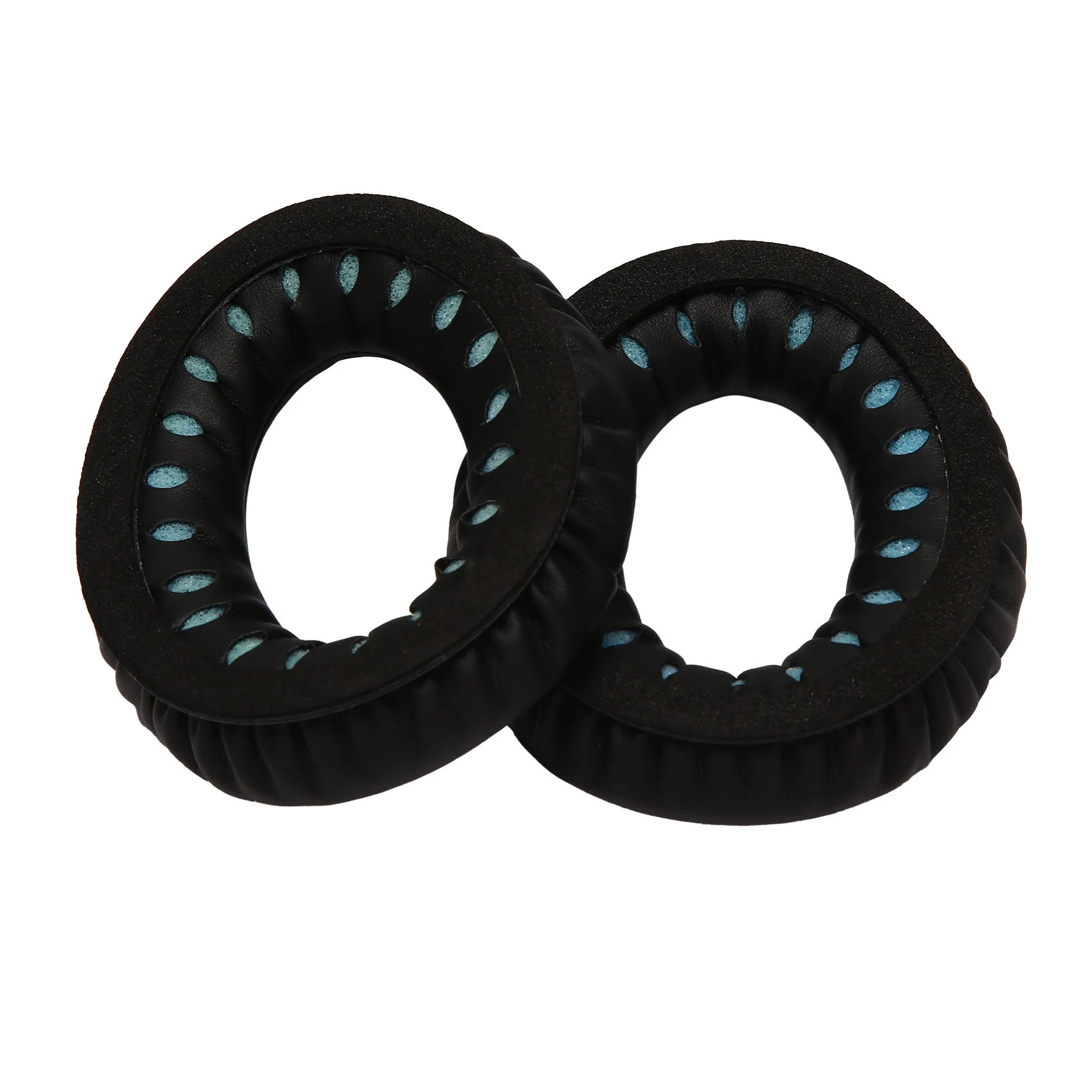 BABQ Almofadas de substituição para fones de ouvido, almofada de espuma de memória para fones de ouvido Bose, AE2-W. preto e azul