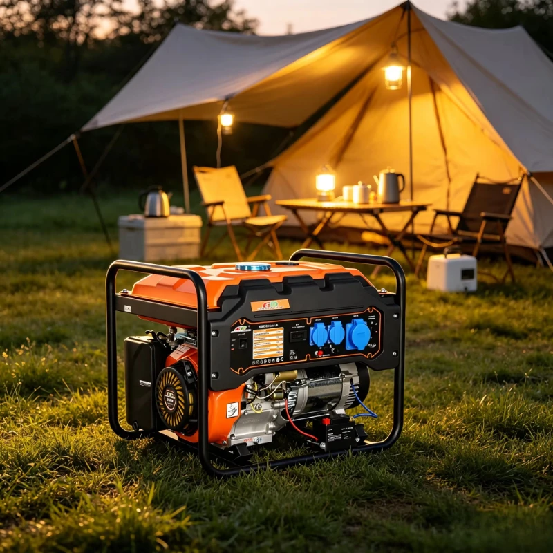EG10000es-T-A-A Three Phase Remote Control  Generator Air Cooled for Engineering Villa Farm Emergency Backup