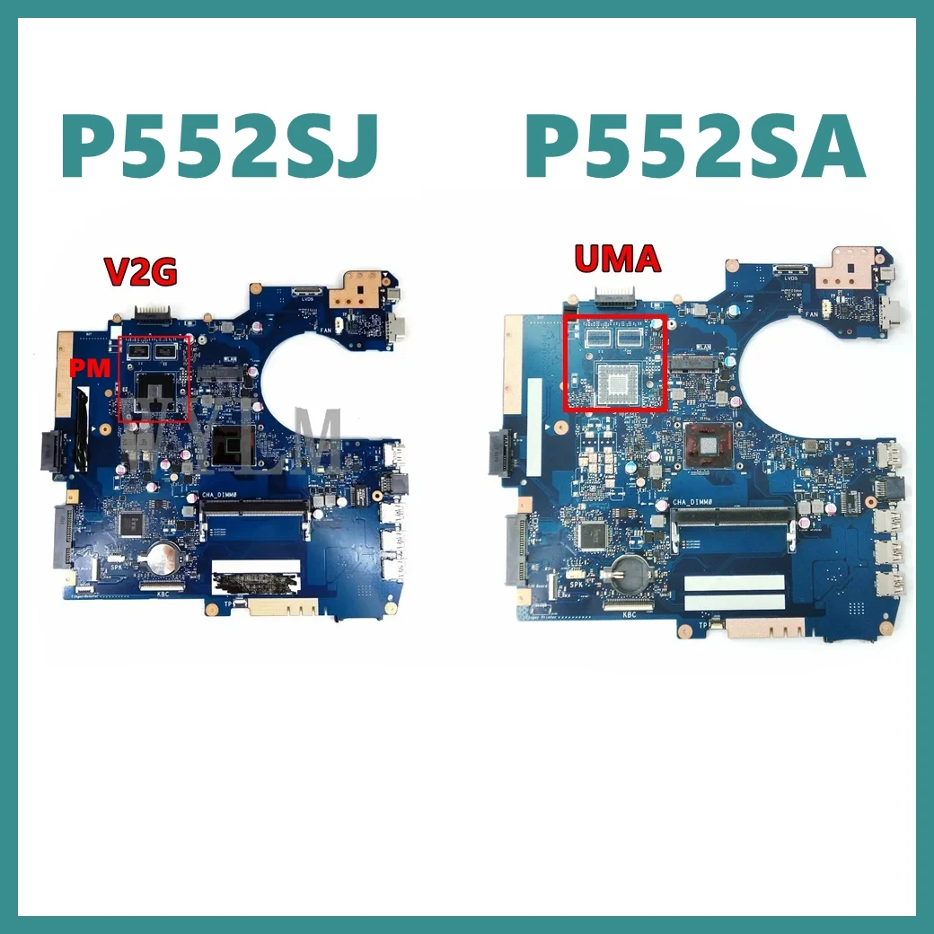 p552sj-メインボード-asus-pu552sj-pro552sj-pro552sa-pe552sa-px552sa-px552sj-p552s-pu552s-p552sa-ノートパソコンのマザーボード-n3050-n3150