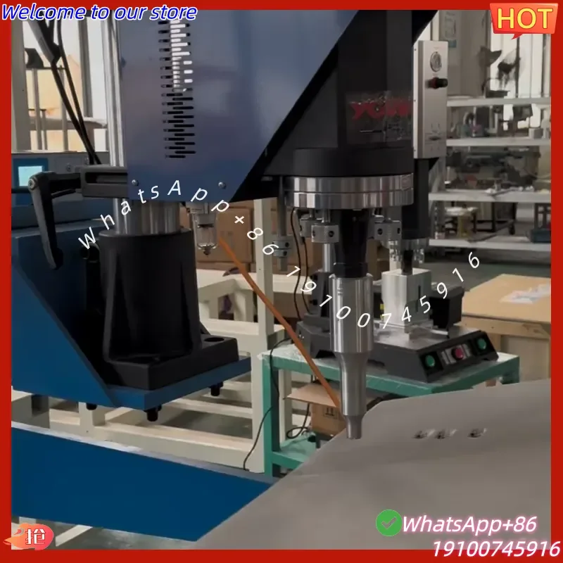 2026Hot Ultrasonic Welding Machine Cutsomizable Welding Pattern for PP Hollow Sheet Box Cartons