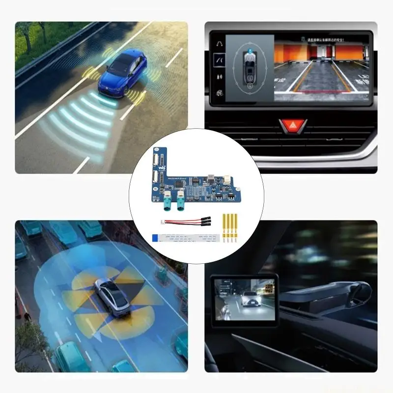2 Way GMSL Camera Expansion Board Optimized For High Bandwidth Real Time Video Processing In Autonomously Research