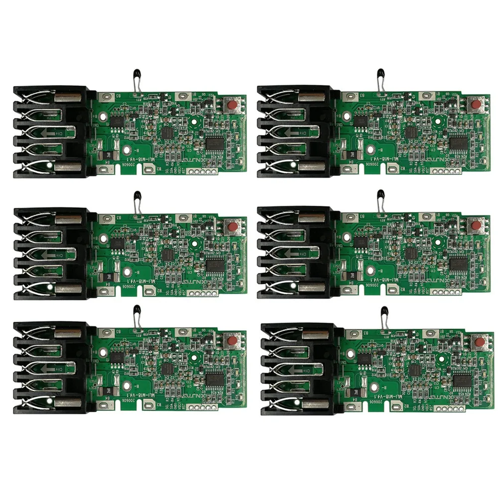 

6Pcs for M18 18V PCB Board Electric Power Tool Replacement Lithium Battery Protection Circuit Board