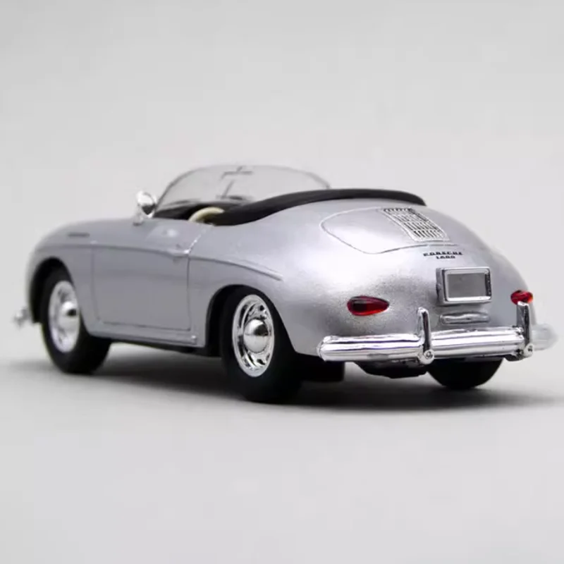 Diecast Original 1:43 Scale Porsche 356 Two-Door Sports Car Simulation Alloy Car Model Static Collectible Toy Gift Souvenir