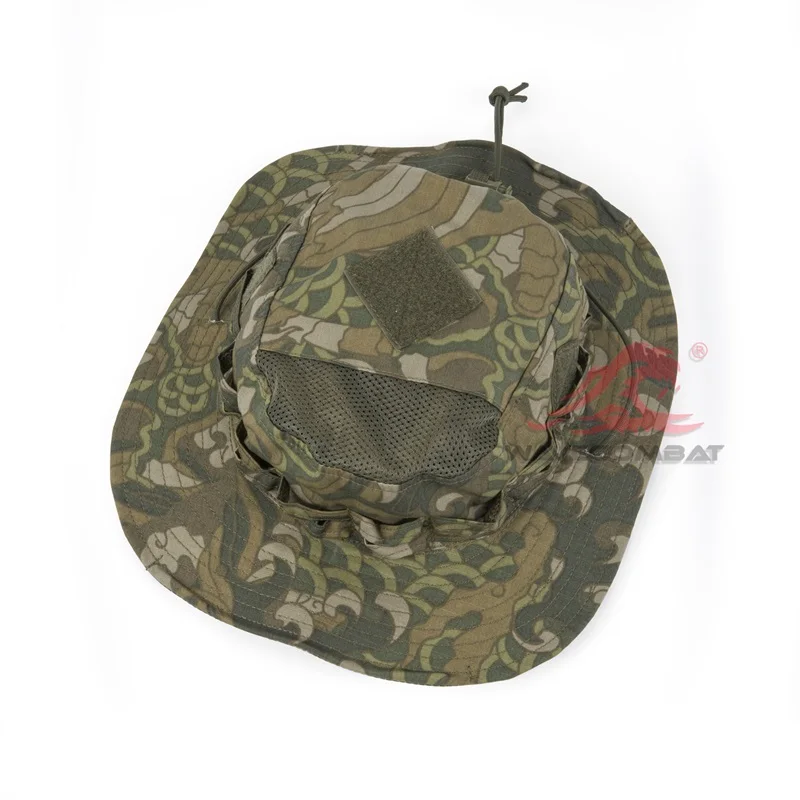 ドラゴン柄の通気性のあるベニハットアウトドアスポーツ大きなひさし