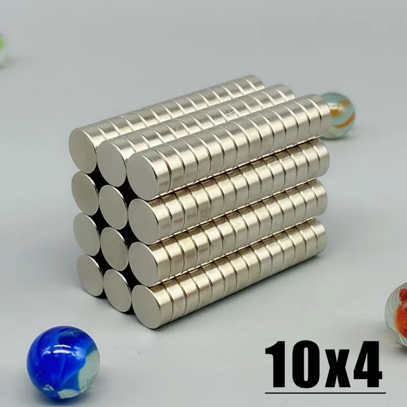 Fridge Tool Magnet 10-500pcs Round Shape Imanes 10x4mm For Office Whiteboard Kitchen Garage Tool Diy Craft 10*4mm Accessory