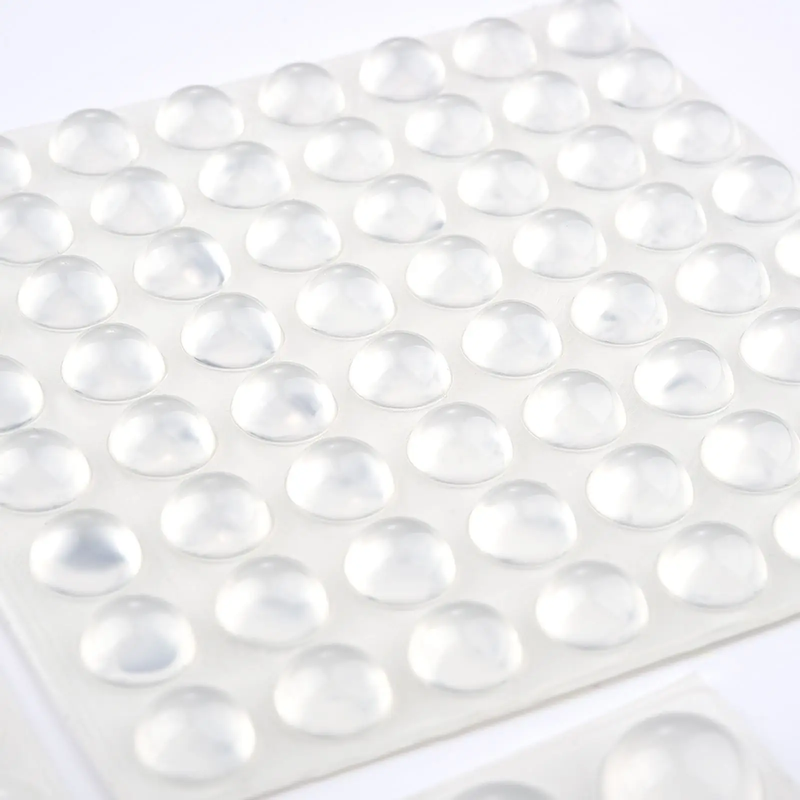 36-100Pcs Soft Silicone Rubber Anti Slip Bumpers Feet Pads Damper Buffer Cabinet Bumpers Silicone Furniture Pads Drawer Door Pad