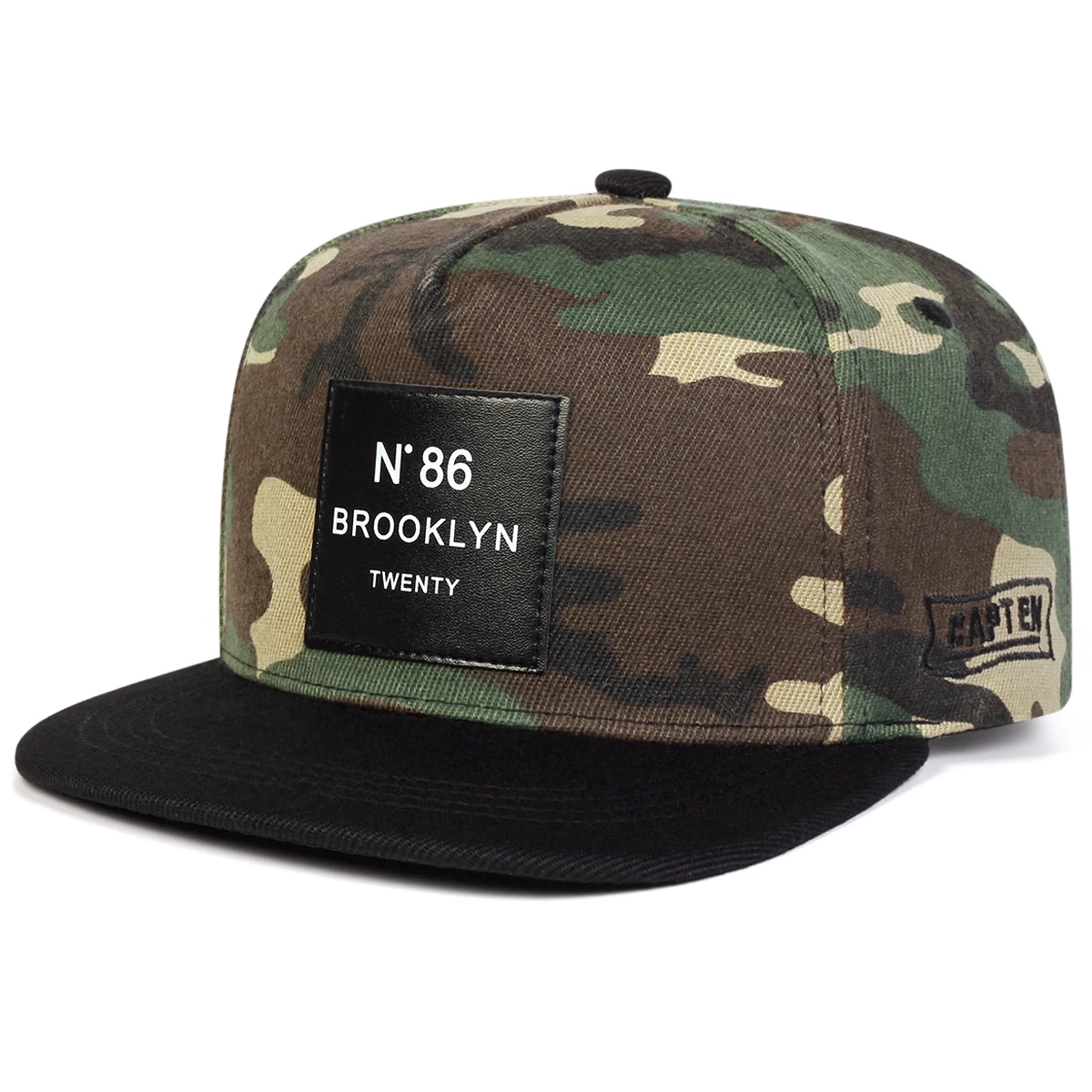 Unisex BROOKLYN Label Hip-Hop-Hüte für Frühling und Herbst, verstellbare, lässige Snapback-Baseballkappen, Sonnenschutzhut für den Außenbereich – Detail 9