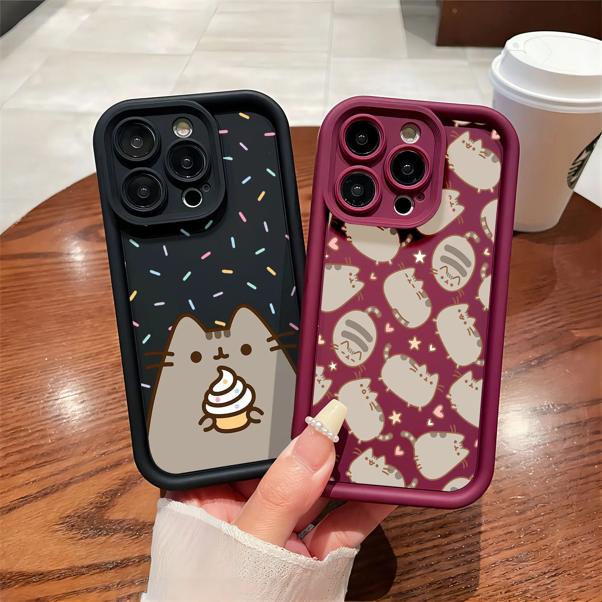 Funda Samsung P-Pusheens Cat – Protección anticaídas y rayas - imagen 5