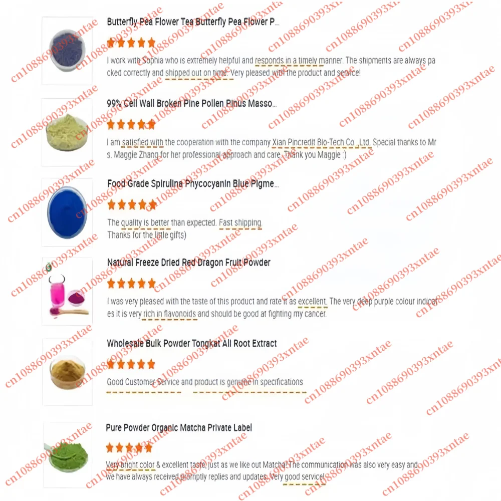 رائجة البيع 99% مسحوق حمض الهيالورونيك درجة التجميل ، ها مسحوق حمض الهيالورونيك عالية البوليمر شحن مجاني #6