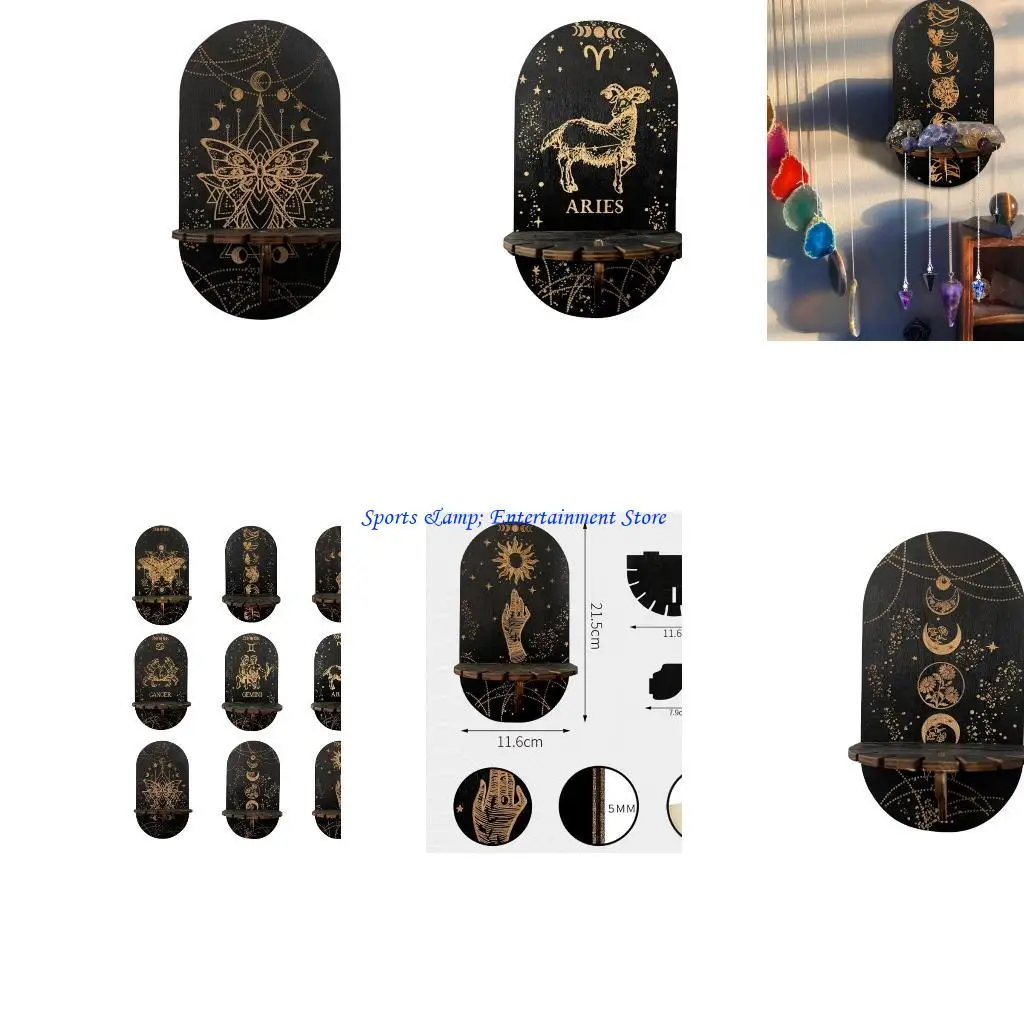 

G7NF Деревянный хрустальный каменный держатель наклона дояль