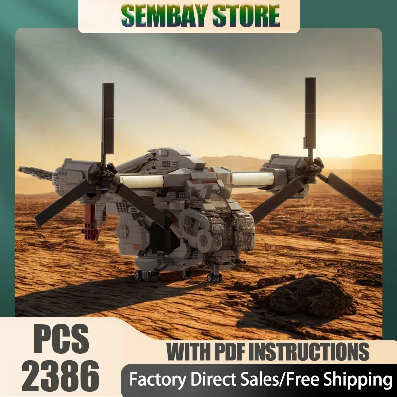 

Модель истребителя Moc, строительные кирпичи, модульная вертикальная модель самолета, технологические блоки, рождественские игрушки «сделай сам», строительные подарки