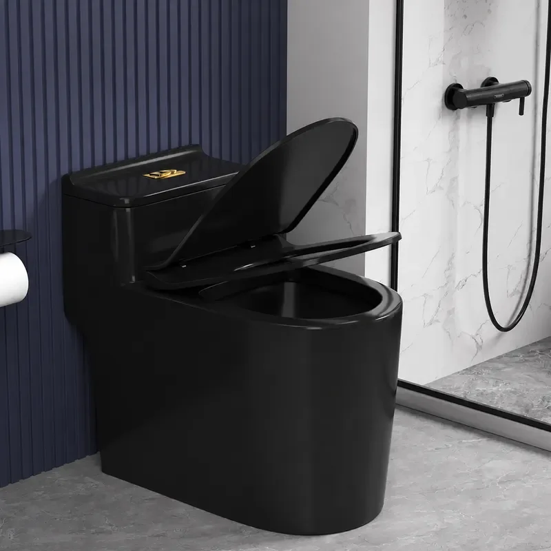Household Ceramic Siphon Flush Toilet for Hotel and Homestay Decoration Wholesale from Guangdong Manufacturer