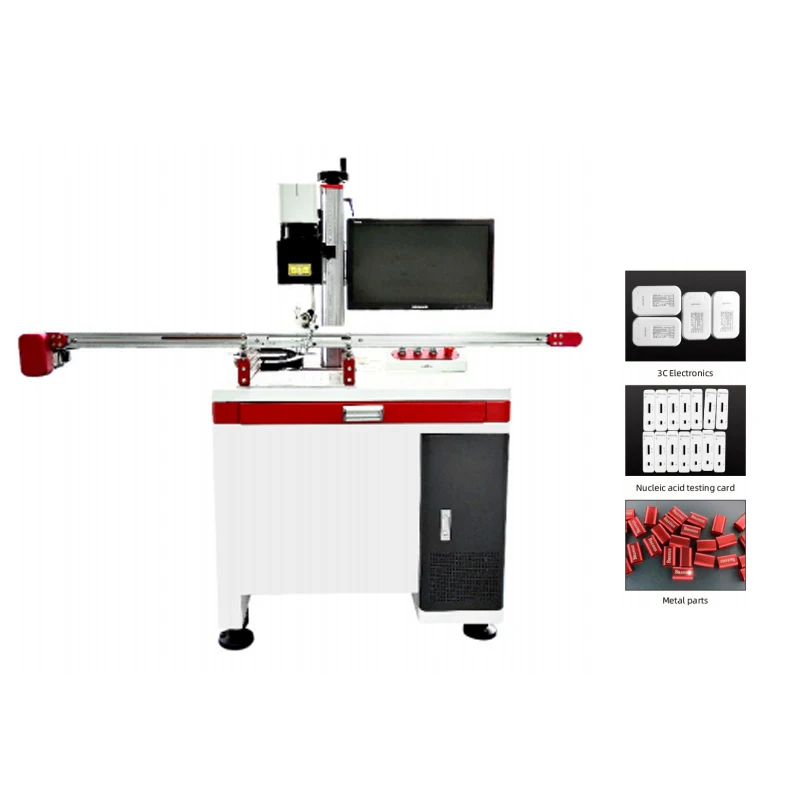 Camera CCD Visual Positioning Automatic Focus Vision System FiberMarking Machine