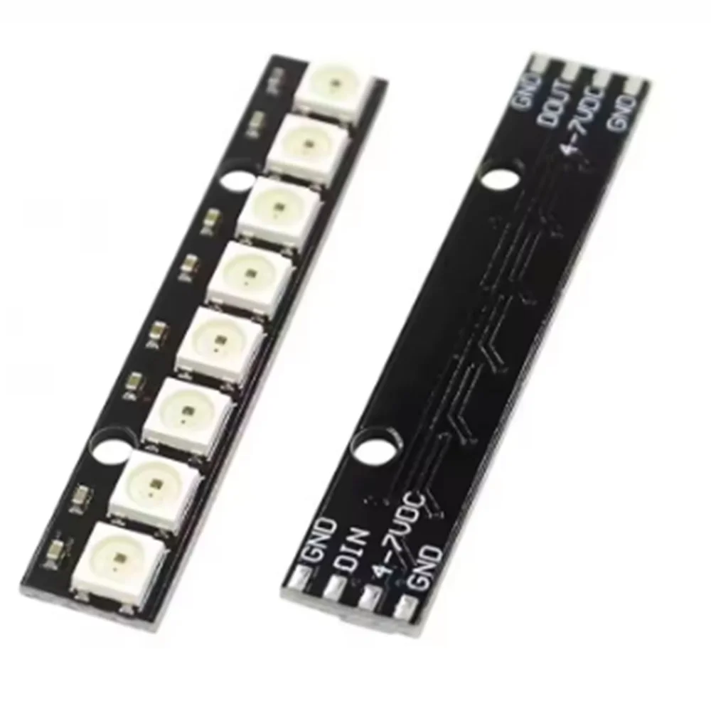 10PCS 8 Bit WS2812 5050 RGB LED Built-in Full Color Driver Development Board for Arduino