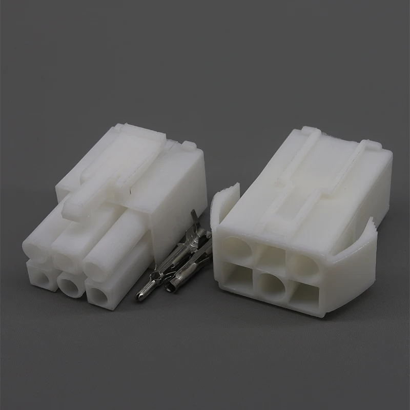 4501 conector el odamiya cabeça conector de 3 posições par plug terminal fio conector terminais macho e fêmea