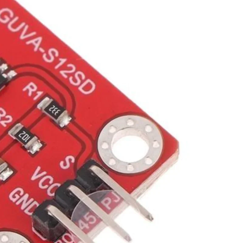 1/2/3pcs 3528 Solar Ultraviolet Intensity Module DC 3.3-5V UV Sensor GUVA-S12SD 240-370nm For Arduino /Raspberry Pi