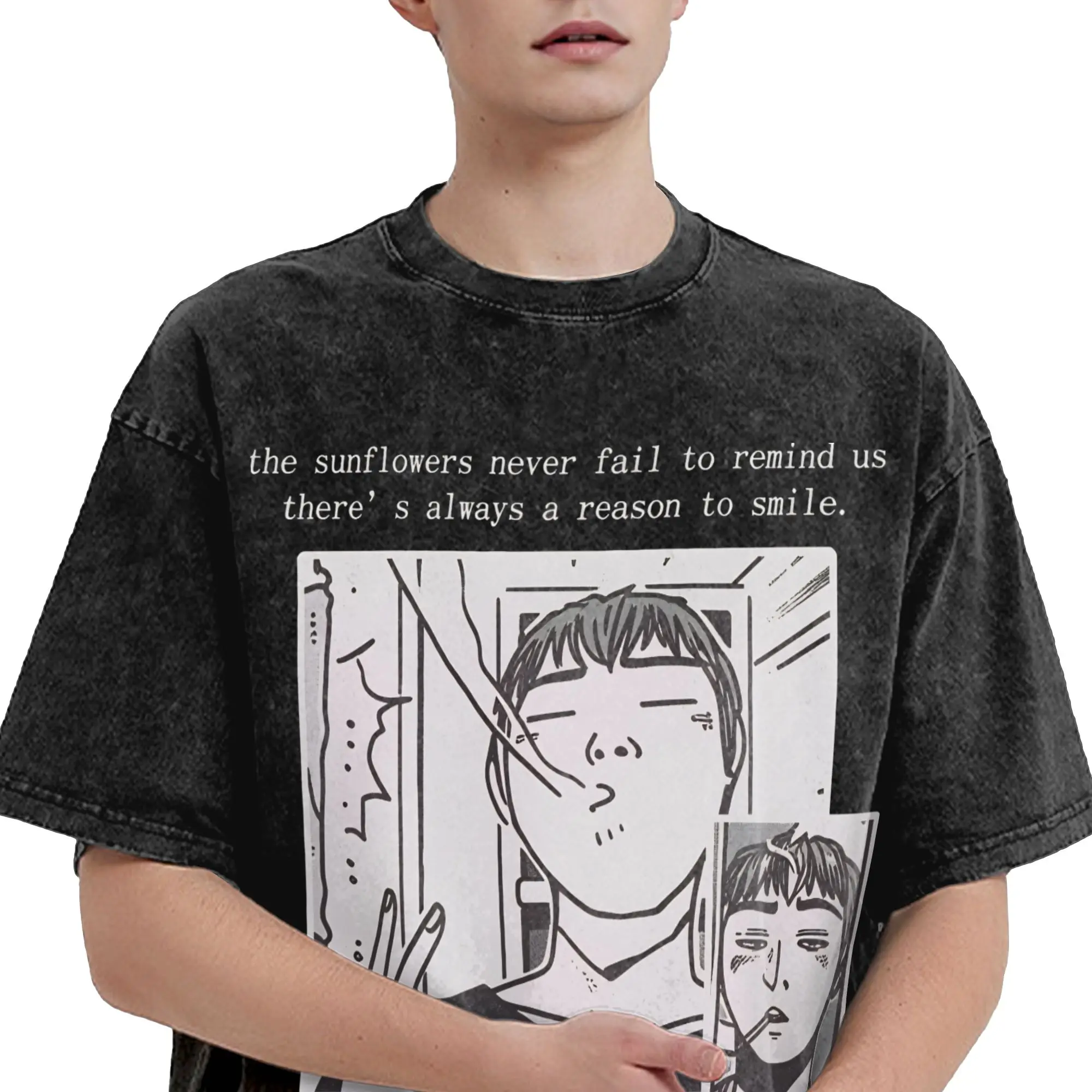 Anime Great Teacher Onizuka T Shirt Summer  Awesome T Shirts Cotton Popular Tshirt For Man Short Sleeve Simple Clothes