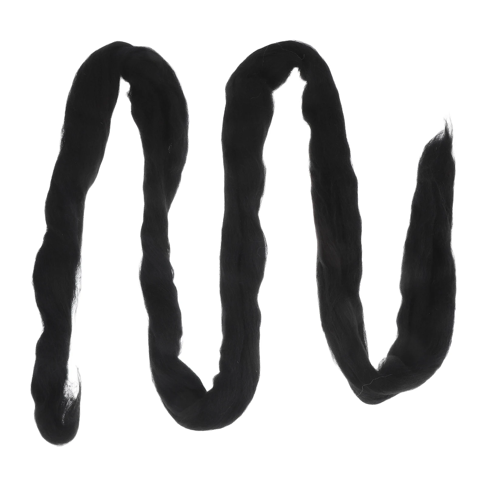 

1 Bag DIY Needle Felting Material Soft Solid Color Wool Roving Wet Felting Supply for Beginner Crafting Roving Yarn for Spinning