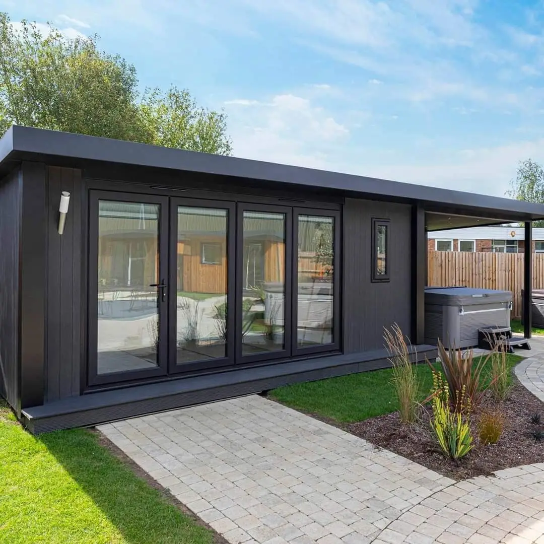 

Folding Door Factory Soundproof Glass Bi-Fold Aluminum Doors Panoramic Folding Patio Luxury Accordion Fold Door for House Villa