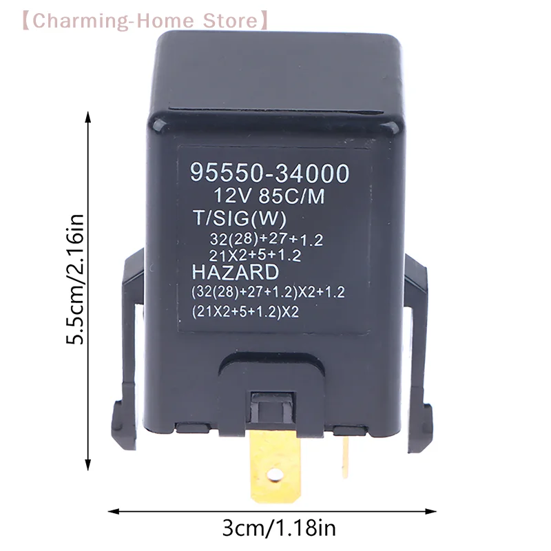 

【M】1pcs Car Turn Signal Flasher Relay 95550-34000 95550-39000 Flasher Relay Interior Parts