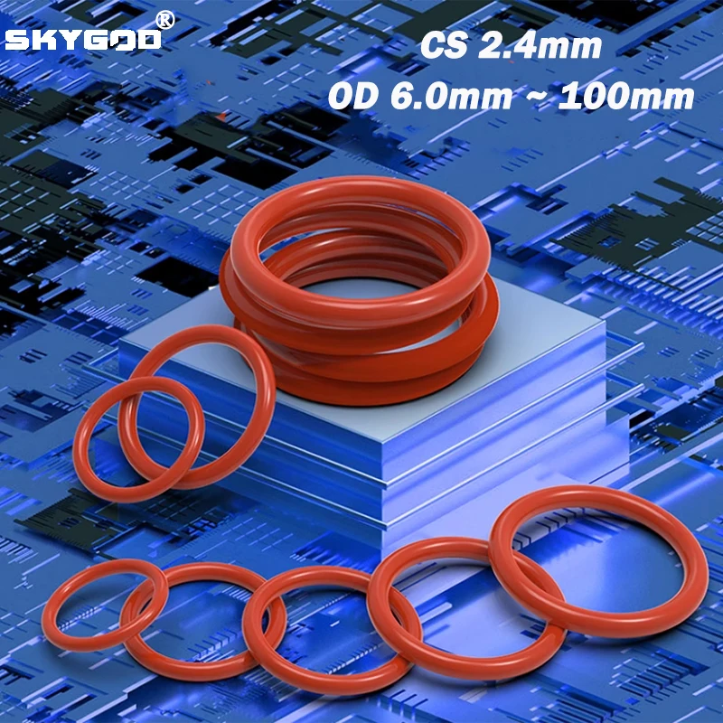 10/50Pcs Red Food G…