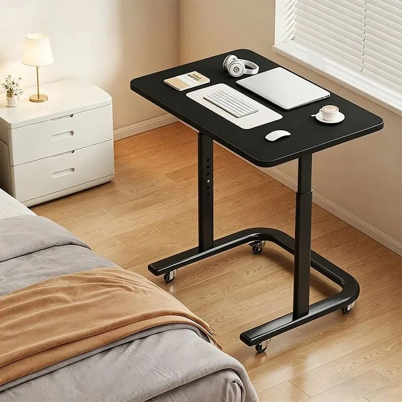 Movable Lift Bedside Table Bedroom Home Computer Desk Desk